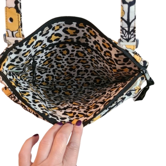 Vera Bradley Go Wild Tablet Hipster Crossbody - Picture 10 of 12